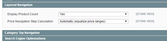 Magento Layered Navigation