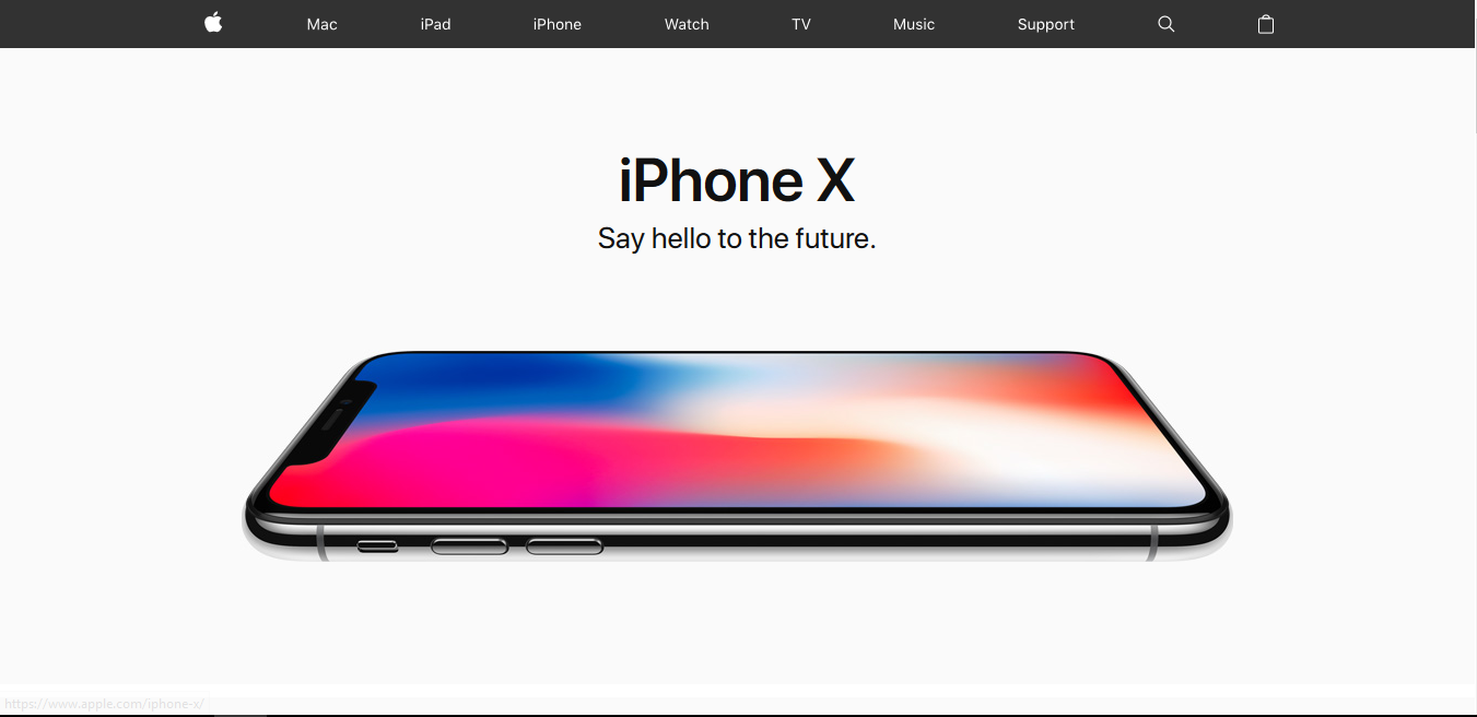 Applecom-homepage