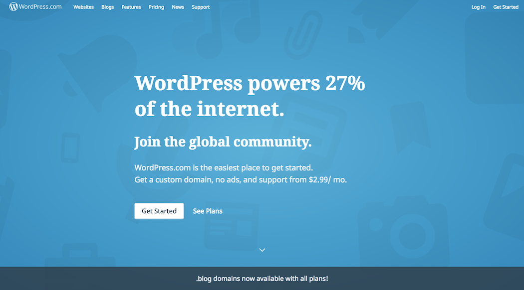 Wordpress blog