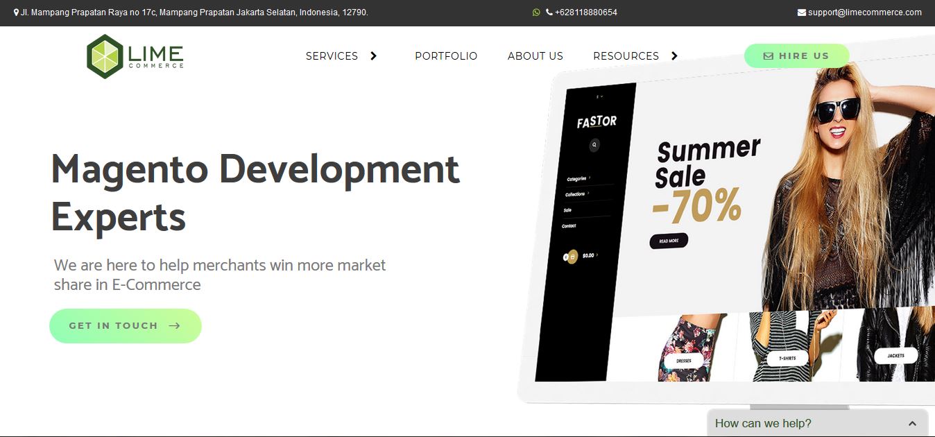 Web Development Agency: E-Commerce Banner