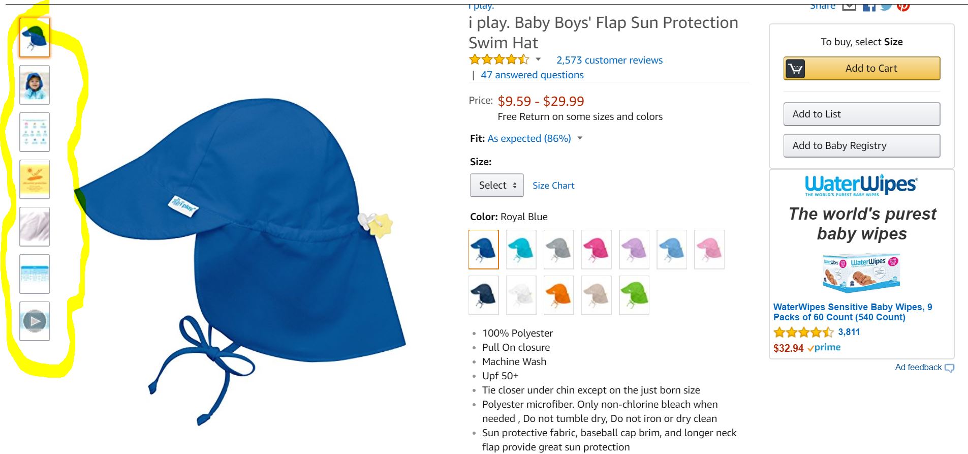 Web Layout for E-Commerce Store