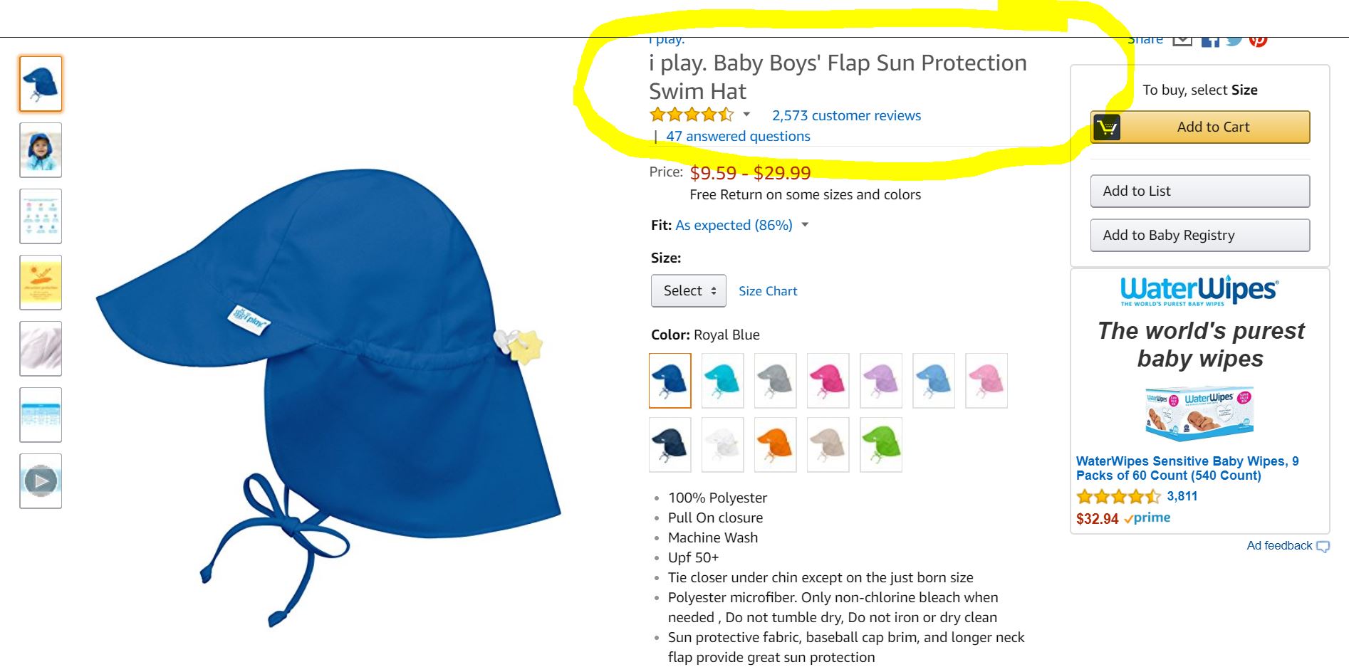 Web Layout for E-Commerce Store